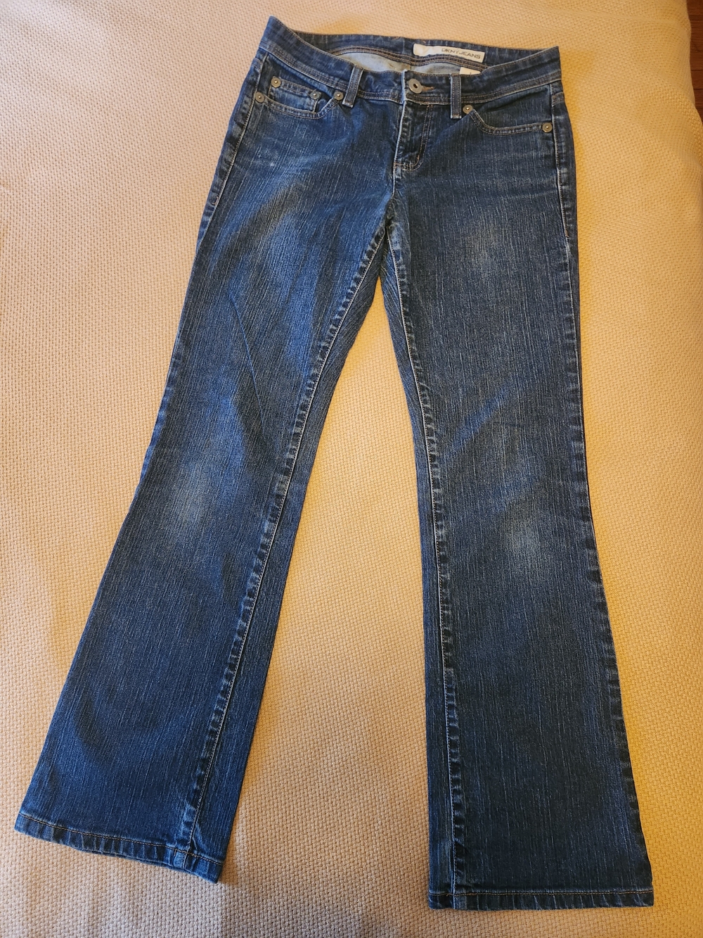 DKNY Dark Blue Flared Jeans